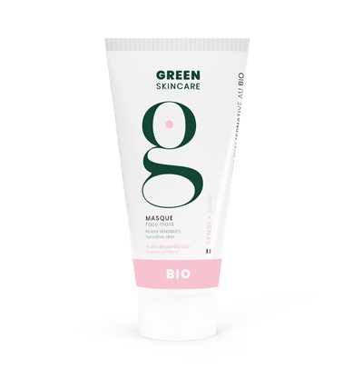 Green Skincare Nyugtató Arcmaszk Érzékeny Bőrre