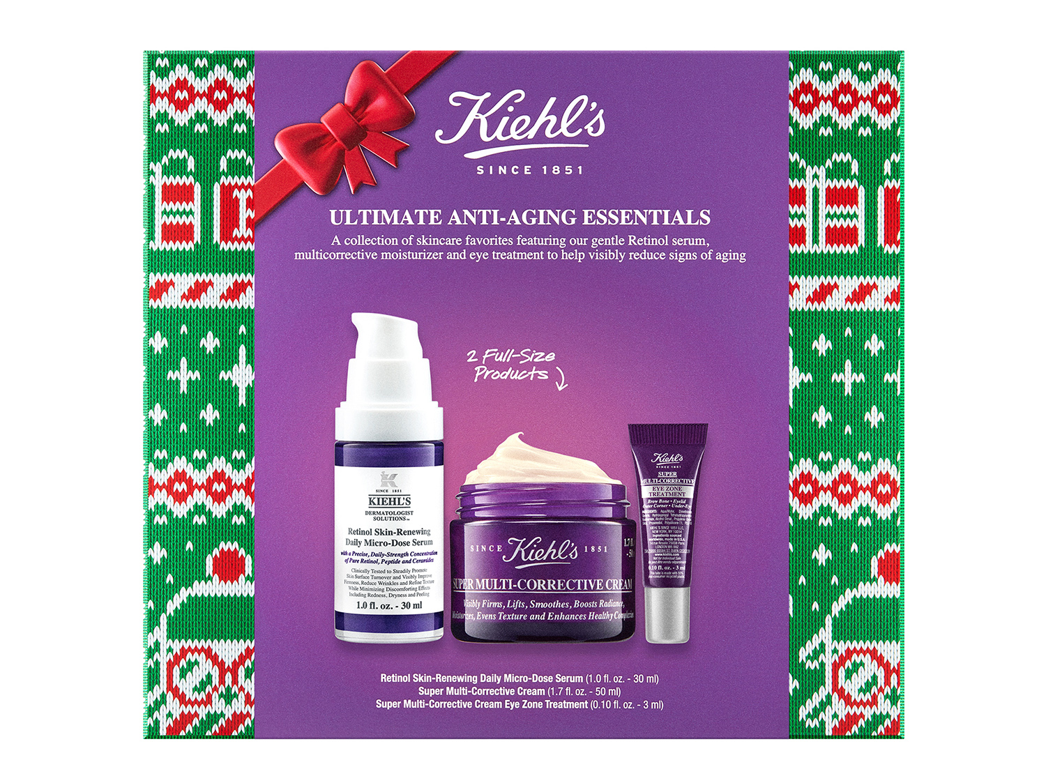Kiehl’s Ultimate Anti-Aging Essentials Gift Set